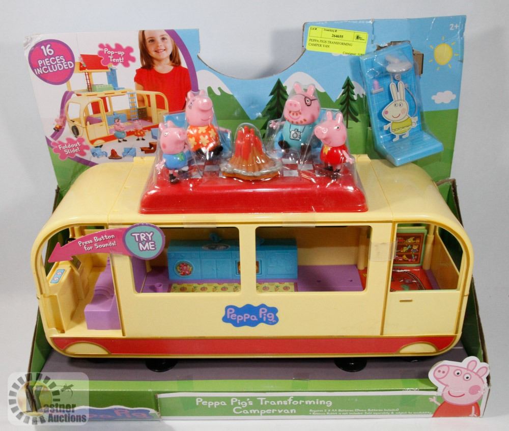 PEPPA PIGS TRANSFORMING CAMPER VAN Kastner Auctions