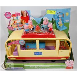 PEPPA PIGS TRANSFORMING CAMPER VAN