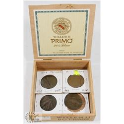 ENGLISH LARGE PENNIES,1876,99,1910,12,17,38,46