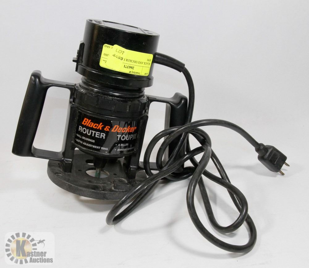BLACK AND DECKER ROUTER 30,000 RPM