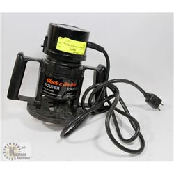 BLACK AND DECKER ROUTER 30,000 RPM