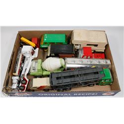 FLAT OF VINTAGE TRUCKS.