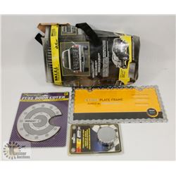 LOT OF NEW AUTO ACCESSORIES INCL SKULL