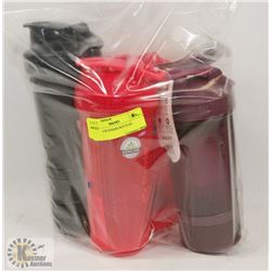 BAG OF 4 BLENDER BOTTLES