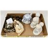 Image 1 : SMALL LAMP, CHILDRENS STATUES