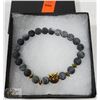 Image 1 : NEW! OWL NATURAL STONE BEADS BRACELET