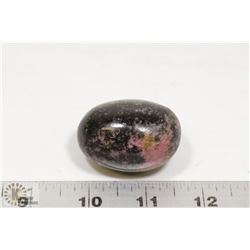 # 115-RHODONITE CRYSTAL QUARTZ HEALING STONE 105G