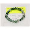 Image 1 : #81- NATURAL CHALCEDONY BEAD BRACELET