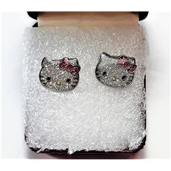 1)  SANRIO HELLO KITTY PAVE  CRYSTAL