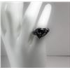 Image 1 : 13)  BLACK RHODIUM PLATED WITH HEART