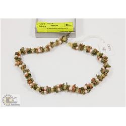 GEMSTONE BEADED NECKLACE