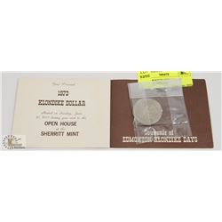 1973 EDMONTON OPEN HOUSE KLONDIKE DOLLAR