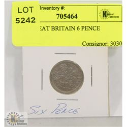1955 GREAT BRITAIN 6 PENCE