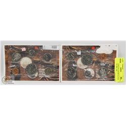 LOT OF 2 SEALED UNCIRCULATED COIN SETS 1983, 1985