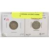Image 1 : LOT OF 2 CANADA 10 CENT COINS 1919, 1929