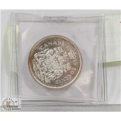 1965 CANADA SILVER HALF DOLLAR