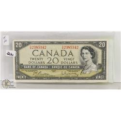 1954 BANK OF CANADA $20 BILL