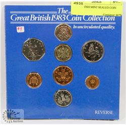 1983 BRITISH MINT SEALED COIN SET
