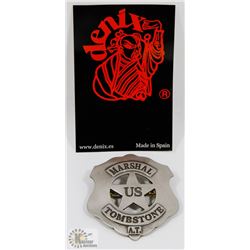 NEW METAL REPLICA US MARSHALL TOMBSTONE
