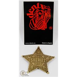 NEW METAL REPLICA FIVE POINT BALL TIPPED STAR