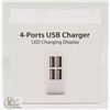 Image 1 : 4 PORTS USB CHARGING LED CHARGING DISPLAY