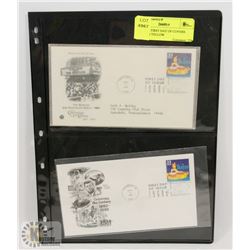 LOT OF 2 FIRST DAY OF COVERS BEATLES YELLOW