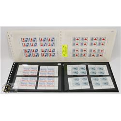 3 PAGES OF CANADIAN STAMPS VARIOUS YEARS AND VALUE