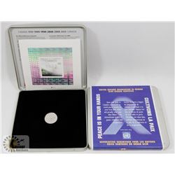 LOT OF 2- 1999-2000 CANADA POST MILLENNIUM KEEPSAKE