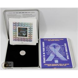 LOT OF 2- 1999-2000 CANADA POST MILLENNIUM KEEPSAKE