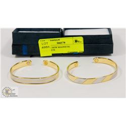 LOT OF 2 NEW MAGNETIC BRACELETS