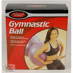 ATHLETIC WORKS GYMNASTIC BALL IN BOX