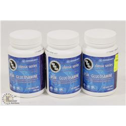 3 BOTTLES OF 100 VEGI-CAPS MSM+ GLUCOSAMINE