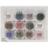 Image 1 : 12 ASSORTED MICABELLA SHIMMER POWDER