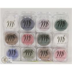 12 ASSORTED MICABELLA SHIMMER POWDER