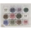 Image 1 : 12 ASSORTED MICABELLA SHIMMER POWDER