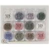 Image 1 : 12 ASSORTED MICABELLA SHIMMER POWDER