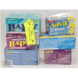 BAG OF ASSORTED ADVIL AND ALEVE