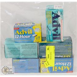 BAG OF ASSORTED ADVIL