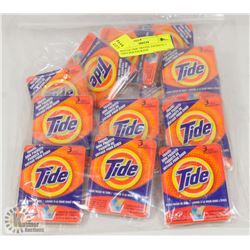 BAG OF TIDE TRAVEL PACKETS, 3 USES PER PACKAGE