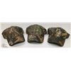 Image 1 : LOT OF 3 NEW MOSSY OAK ADJUSTABLE SIZE BALL CAPS
