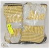 Image 1 : 2 BUNDLES OF 70% LEATHER WORK GLOVES