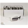 Image 1 : BOX OF FENDI STYLE WHITE DESIGNER SUNGLASSES