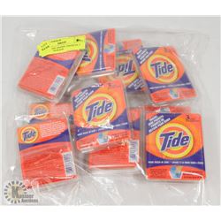 BAG OF TIDE TRAVEL PACKETS, 3 USES PER PACKAGE
