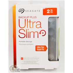 SEAGATE 2 TB ULTRA SLIM BACKUP DRIVE