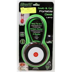 NEW LITEZALL GRAB & GO PORTABLE DESK LAMP