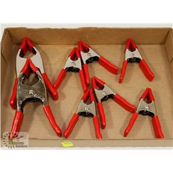 FLAT OF SPRING CLAMPS
