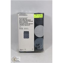 IKEA FULL/ QUEEN DUVET SET WITH PILLOWCASES