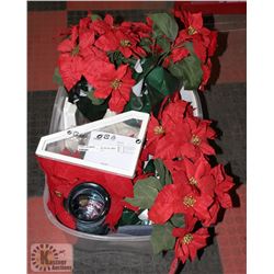 TOTE WITH SHOWHOME PLANTS, SHELVING PIECES, AND