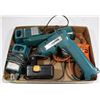 Image 1 : MAKITA DRILL, FLASHLIGHT, CHARGER & BLACK & DECKER