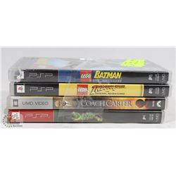 SET OF 4 PLAYSTATION GAMES